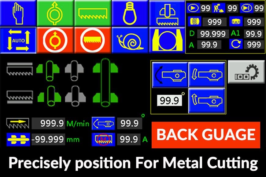 Measurement free! Load your material quickly from the front of machine and you’re ready to go.