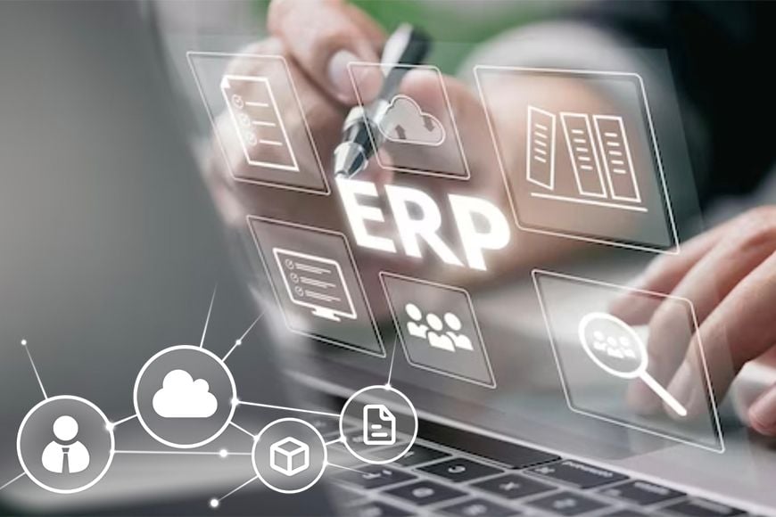 Your ERP system can effectively receive from or provide data to machines, and material and labor costs can be accurately calculated.