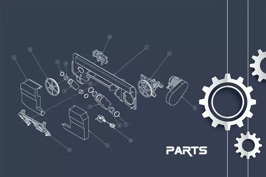 Cosen keep stock on those wear and tear parts you need to quickly replace and run the machine again