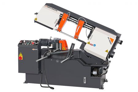 250mm Metal Cutting Automatic Scissor Type Horizontal Band Saw - Automatic roller-type band saw that gives you quick repeated cuts under your budget - Cosen AH-250R