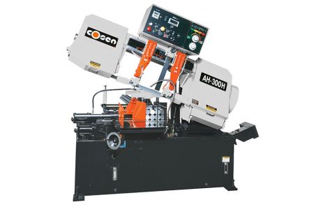300mm Metal Cutting Automatic Horizontal Scissor Type Band Saw - Automatic production band saw that gives accurate and fast cuts under your budget - Cosen AH-300H