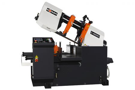 Scie à ruban automatique horizontale de type ciseaux ronde 460 mm - Scie à ruban automatique horizontale de type ciseaux 460 mm