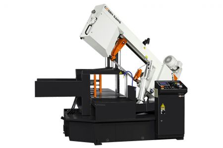 650mm Metal Cutting Automatic Horizontal Scissor Type Mitering Band Saw Machine - 650mm Metal Cutting Automatic Horizontal Scissor type Mitering Band Saw Machine Outlook