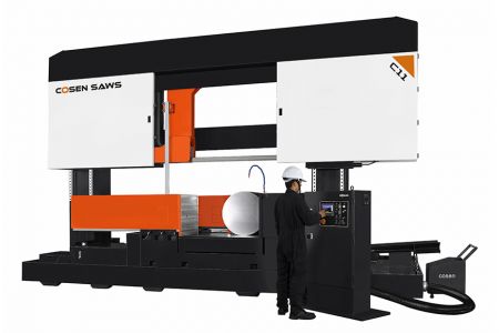1100 x 1100mm 數控自動龍門帶鋸床 - 1100 x 1100 mm數控自動龍門帶鋸床外觀