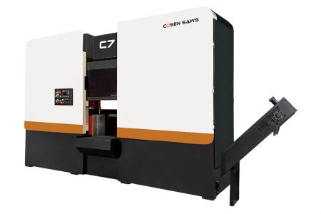 700 x 660mm Metal Cutting NC Automatic Horizontal Column Type Band Saw Machine - 700 x 660 mm Metal Cutting NC Automatic Horizontal Column Type Band Saw Machine is perfect for production settings