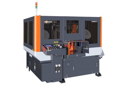 320mm Round Automatic Horizontal Dual Column Type Band Saw - Outlook display of 320mm Round Automatic Horizontal Dual Column Type Band Saw