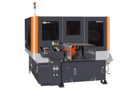 Gergaji Pita Tipe Kolom Ganda Horizontal Otomatis 320mm dengan Pagar CE - Tampilan Outlook dari Gergaji Pita Tipe Kolom Ganda Horizontal Otomatis 320mm