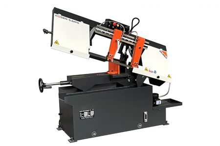 250 x 420mm Metal Cutting Manual Horizontal Scissor Type Band Saw Machine - Display of 250 x 420mm Metal Cutting Manual Horizontal Scissor Type Band Saw Machine