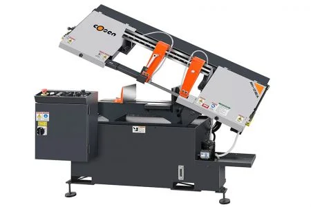 Máquina de Serra de Fita Manual Horizontal Tipo Tesoura para Corte de Metal 250 x 420mm - Exibição da Máquina de Serra de Fita Manual Horizontal Tipo Tesoura para Corte de Metal 250 x 420mm