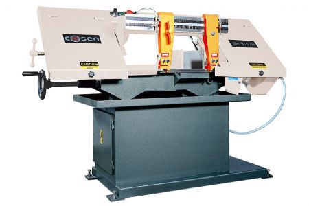 230 x 370mm Metal Cutting Manual Horizontal Scissor Type Band Saw Machine - Industrial-Use Semi-Automatic Horizontal Band Saw