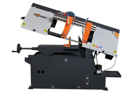230 x 370mm Metal Cutting Manual Horizontal Scissor Type Band Saw Machine