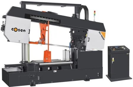 520 x 1000mm 大型龍門半自動油壓式重切削雙柱帶鋸床 - 大型龍門半自動油壓式重切削雙柱帶鋸床 外觀