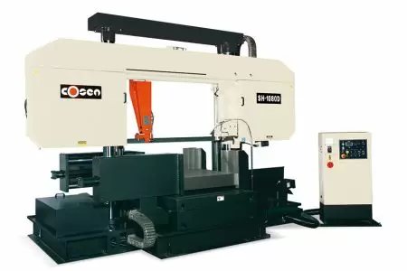 Máy cưa băng nặng bán tự động - Hiển thị Outlook của máy cưa băng nặng bán tự động cột đôi