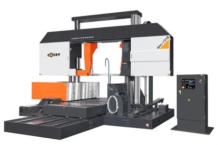 Semi-Automatic Heavy Duty Band Saw with High Performance - Outlook display of Semi-Automatic Double Column Heavy Duty Band Saw