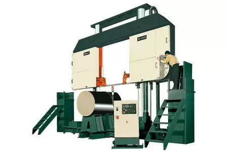 Máy cưa băng bán tự động cột đôi - Hiển thị Outlook của máy cưa băng nặng bán tự động cột đôi