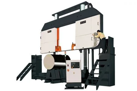 双柱半自动带锯床 - 双柱半自动带锯床外观