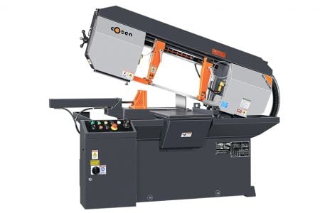 330 x 500 mm毫米鋸弓單邊旋轉半自動剪刀式金屬切削帶鋸機 - 330 x 500 mm毫米鋸弓單邊旋轉半自動剪刀式金屬切削帶鋸機 外觀