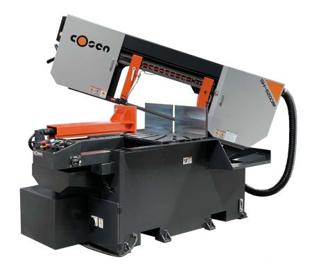 250 x 520mm Semi-Automatic Swivel Head Double-Mitering Band Saw - 250 x 520 mm Semi-Automatic Swivel Head Double-Mitering Band Saw