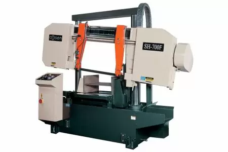 Cưa cắt thẳng khung nghiêng bán tự động 350 x 700mm - Hiển thị Outlook của máy cưa cắt thẳng khung nghiêng bán tự động