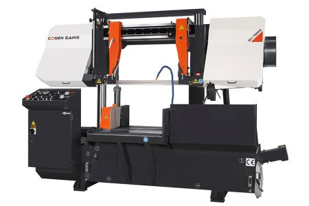 Semi-Automatic Band Saw with Double Column - Outlook Display of Semi-Automatic Double Column Heavy Duty Band Saw