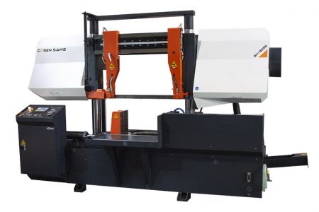 Semi-Automatic Double Column Heavy Duty Band Saw - Outlook Display of Semi-Automatic Double Column Heavy Duty Band Saw