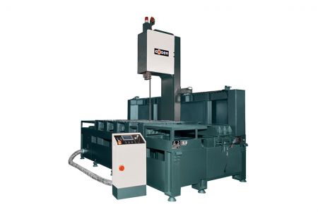 Máquina de Serra de Banda Vertical com Cabeça Móvel de 1200mm x 600mm & Bloco - Máquina de Serra de Banda Vertical com Cabeça Móvel de 1200mm x 600mm & Bloco
