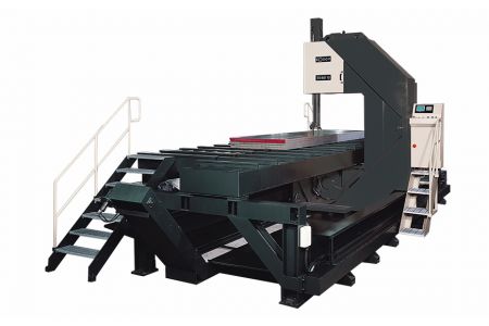 860mm x 1100mm Traveling Head Vertical Plate & Block Band Saw Machine - Traveling Head Vertical Plate & Block Band Saw Machine Outlook