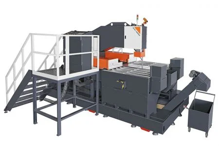 400mm x 1600mm Traveling Head Cross Cutting Vertical Plate & Block Band Saw Machine - Traveling Head Cross Cutting Vertical Plate & Block Band Saw Machine