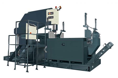500mm x 2200mm Traveling Head Cross Cutting Vertical Plate & Block Band Saw Machine - 500mm x 2200mm Traveling Head Cross Cutting Vertical Plate & Block Band Saw Machine Outlook