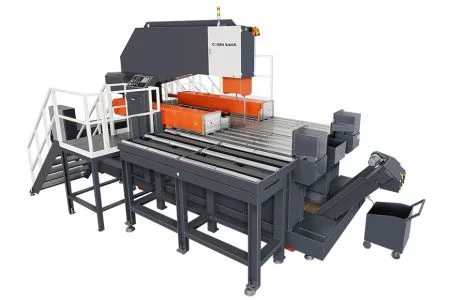 600mm x 2750mm Traveling Head Cross Cutting Vertical Plate & Block Band Saw Machine - 600mm x 2750mm Traveling Head Cross Cutting Vertical Plate & Block Band Saw Machine Outlook