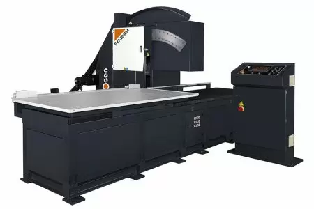 Materiał plastra miodu lotniczego Piła taśmowa z wielokątnym błędem cięcia