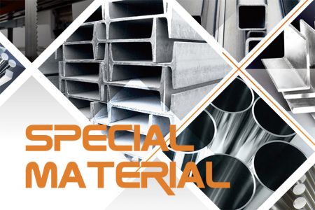 Special Material Cutting - Cosen has successfully helped our customers cut graphite, tires, slag, honeycomb panels, ceramic steel, steel-aluminum cladded plates and etc. with customized design