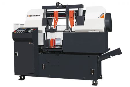 Automatic bandsaw (Gantry Type Dual Column) - Designed for heavy-duty mass production use, Cosen Automatic Horizontal Dual Column bandsaw are sturdy, reliable and precise as proven by continual repeat purchases