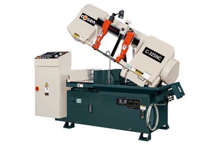 Automatic bandsaw (Scissor-Style) - Designed for heavy-duty mass production use, Cosen Automatic Horizontal Bandsaw are sturdy, reliable and precise as proven by continual repeat purchases