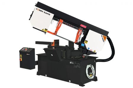 Semi-Automatic bandsaw (Scissor-Style) - Bandsaw is industrial-use, long-lasting semi-automatic hinge type bandsaw winning reputations for great cutting performance