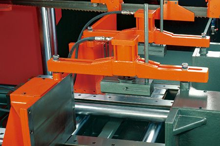 Bandsaw Machine Mechanical Top Clamp - Mechanical top clamps are a tool to add to hold block or plates in place on vertical saws.