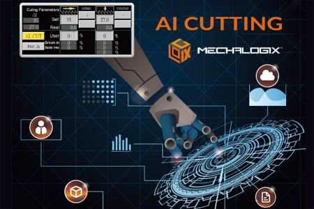 Créer votre propre IA de coupe - L'IA CUTTING avec un cloud IA dédié aux machines, un calcul intelligent dynamique fournit des recommandations de paramètres optimales pour une durée de vie optimisée de l'outil.