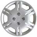 Plastic Chrome Wheel Covers - 13", 14", 15" CHROME/SILVER