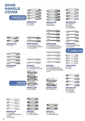 Plastic Chrome Plated Auto Accessories E-Catalog