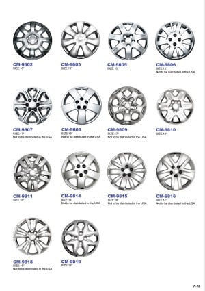 Plastic Chrome Plated Auto Accessories E-Catalog