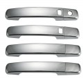 Nissan Altima Plastic Chrome Door Handle Covers - 07-12 NISSAN ALTIMA W/ SK
