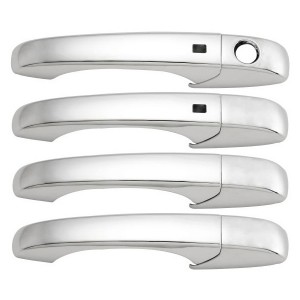 Dodge Caliber Plastic Chrome Door Handle Covers - 07-14 DODGE CALIBER W/ SK