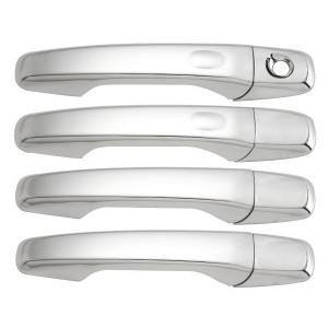 Ford Edge Plastic Chrome Door Handle Covers - 11-14 FORD EDGE W/ SK