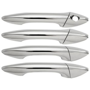 Hyundai Elantra Plastic Chrome Door Handle Covers - 11-17 HYUNDAI ELANTRA W/O PSKH