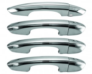 Ford Fusion Plastic Chrome Door Handle Covers - 13-15 FORD FUSION