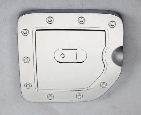 Nissan Frontier Chrome Gas Door Cover - 05-14 FRONTIER