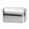 Ford Superduty Half  Top Plastic Chrome Mirror Covers - 08-14 FORD SUPERDUTY HALF TOP W/O TURN SIGNAL