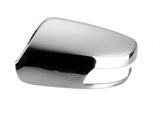 Kia Sorento Plastic Chrome Mirror Covers - 11-14 KIA SORENTO