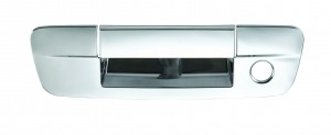 Dodge Ram Chrome Tailgate Handle Covers - 09-14 DODGE RAM 1500 / 10-14 RAM 2500/3500 W/ KEYHOLE