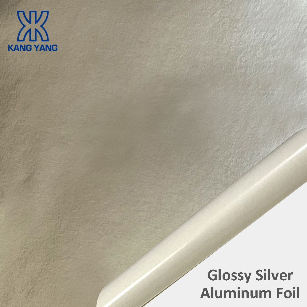 Glossy Silver Aluminum Foil Label